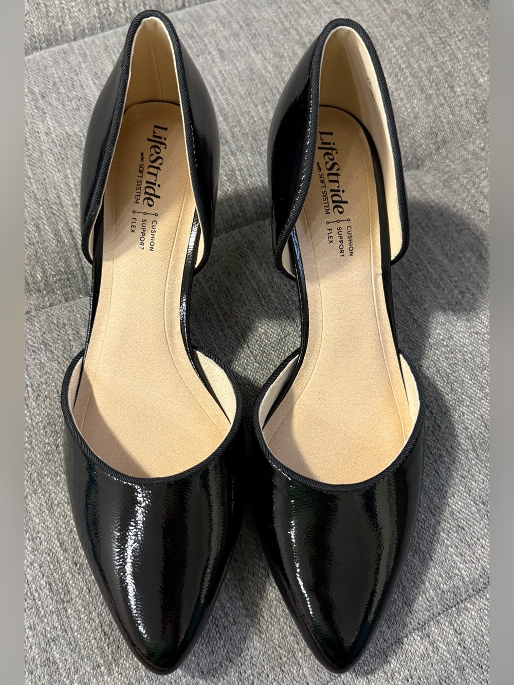 BNIB LifeStride Alessandra Black Pumps, Size 7.5M - Picture 10 of 12